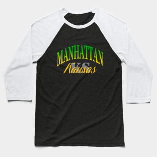 City Pride: Manhattan, Kansas Baseball T-Shirt